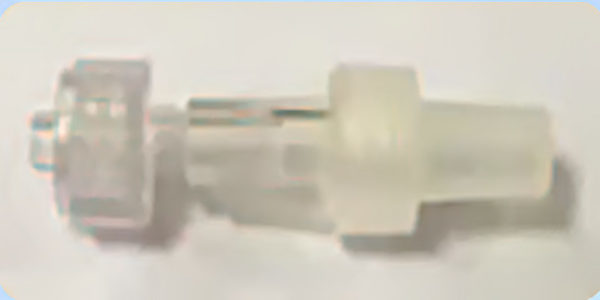 Conector luer lock macho macho