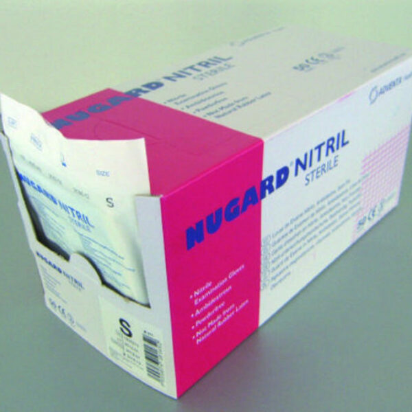 Material Médico y Sanitario - Guante de nitrilo estéril Nugard