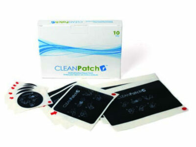 Material Médico y Sanitario. Producto CleanPatch Parches de reparación de colchones de camas y camillas hospitalarias