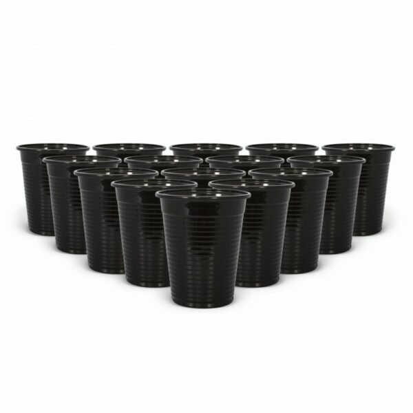 Vasos de Plástico Negros Select Black Paq. 100 Uds.