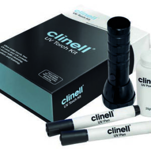 Clinell - Kit UV Superficies Kit de monitorización y formación de la higiene ambiental.