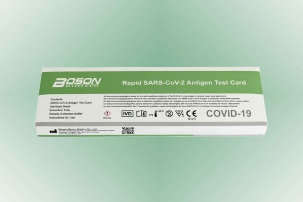 Test Rápido Antígeno SARS-CoV2 Autodiagnóstico Boson Biotech